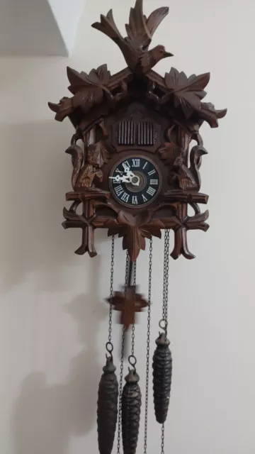 Cuckoo Clock two door music/ Black forest clocks