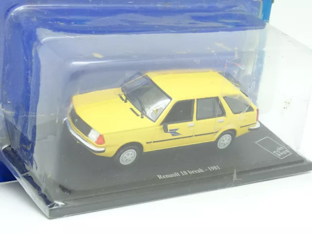 Universal Hobbies UH Presse La Poste 1/43 - Renault 18 Break 1981