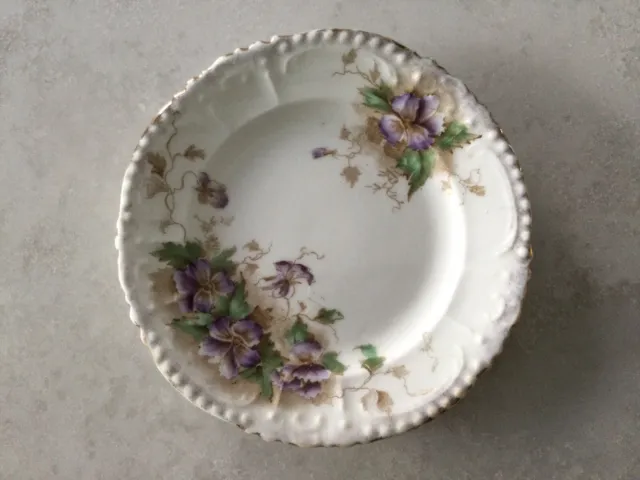 Very Pretty Vintage Floral Dish Pin Dish by CAULFIELD & Co Glasgow