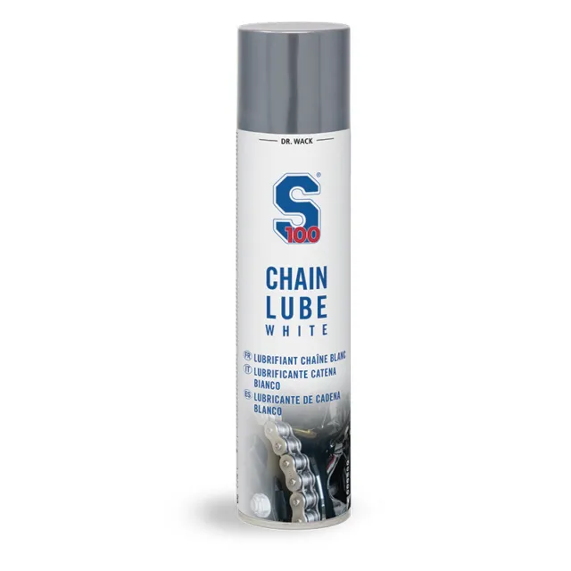 Sspray pour Chaîne Blanc 2.0 s100 (400 ML) Moto Moteur Pièces de Rechange