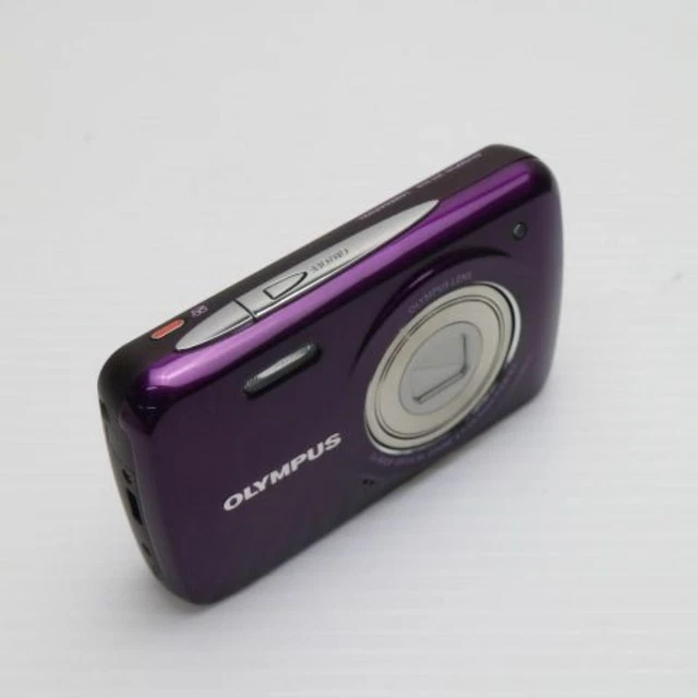 美品 OLYMPUS VH-210 パープル OLYMPUS VH 210 Purple Compact Digital Camera Japan No Box