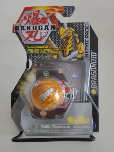 New BAKUGAN Mythic Pack Dragonoid Bakugan Legend