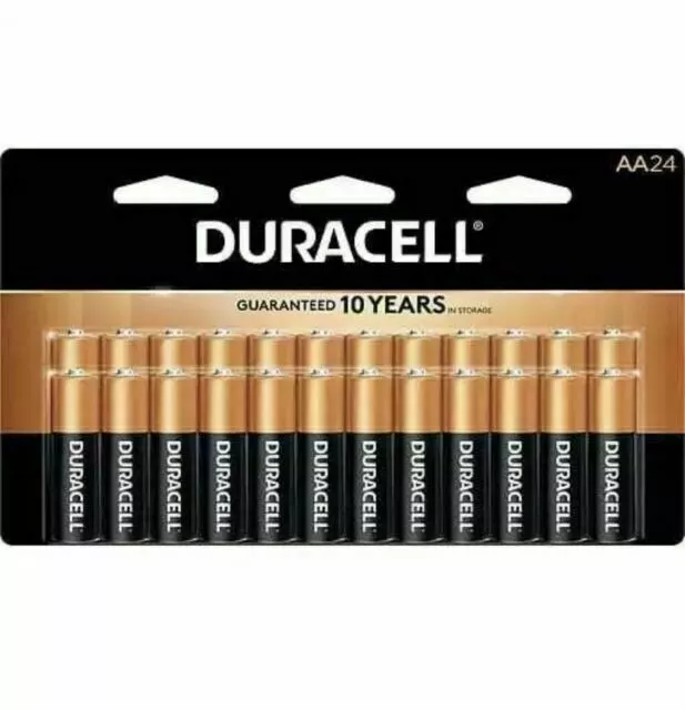 Duracell CopperTop 1.5 V  AA Alkaline Batteries 24 Pack