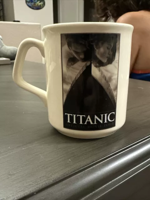 Titanic Promo Official Movie Tour Coffee Mug TAMS MADE ENGLAND ORIGINAL