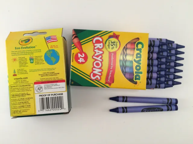 Crayola Crayons - BULK - 24 Pc Packs - 24 Colors Available to Choose From -  NIP