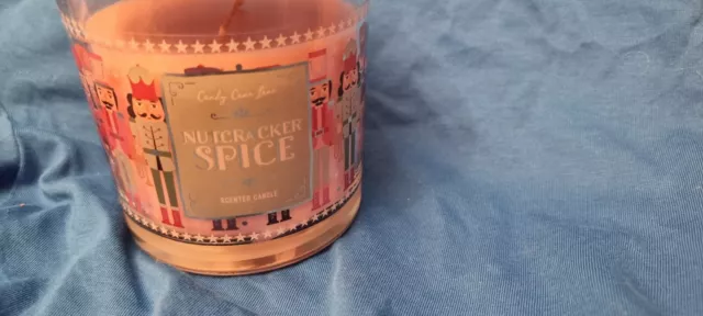 Candy Cane Lane candle 350g NUTCRACKER SPICE NEW