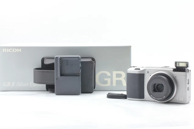 Limited to 3,200 units! [MINT in Box ] RICOH GR II Silver Edition 16.2MP Japan