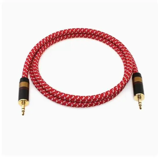 L100 3.5mm Male To Male Audio Cable For Mobile Phone Computer Stereo Box Aux Car