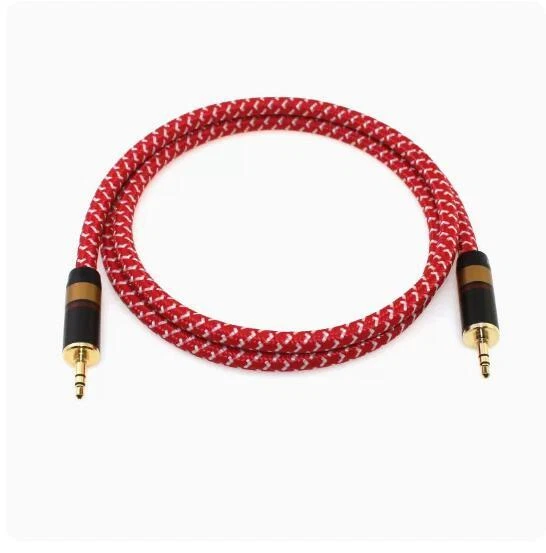 L100 3.5mm Male To Male Audio Cable For Mobile Phone Computer Stereo Box Aux Car