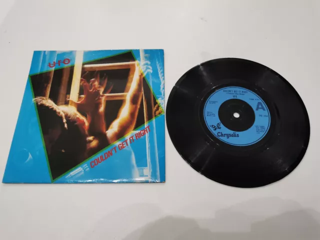 UFO couldnt get it right 7" vinyl record very good condition