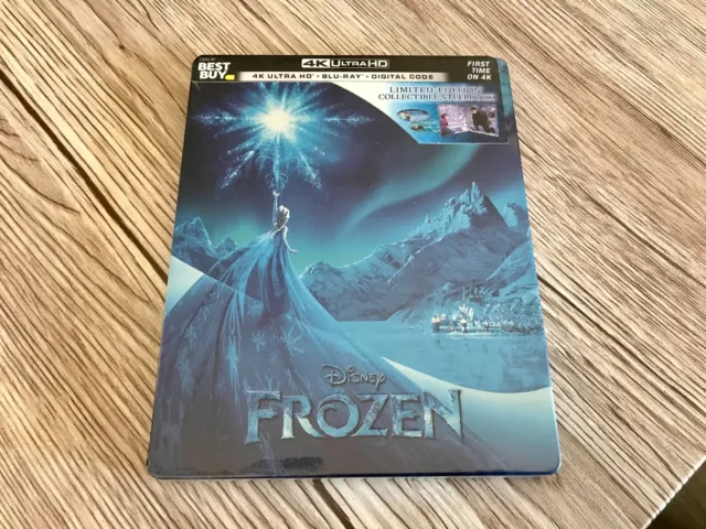 Frozen - La reine des neiges - 4k ultra hd blu ray - Steelbook - Best buy - neuf