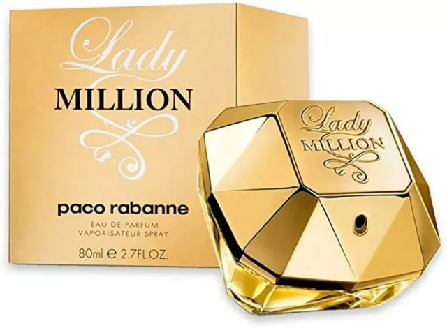 Paco Rabanne Lady Million eau de parfum 80 ml  - NUOVO