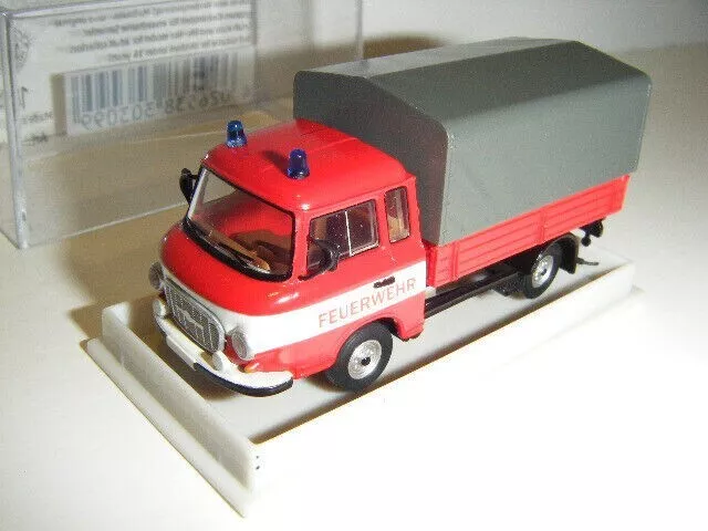 Feuerwehr DDR. Barkas Pritsche Maßstab 1/87