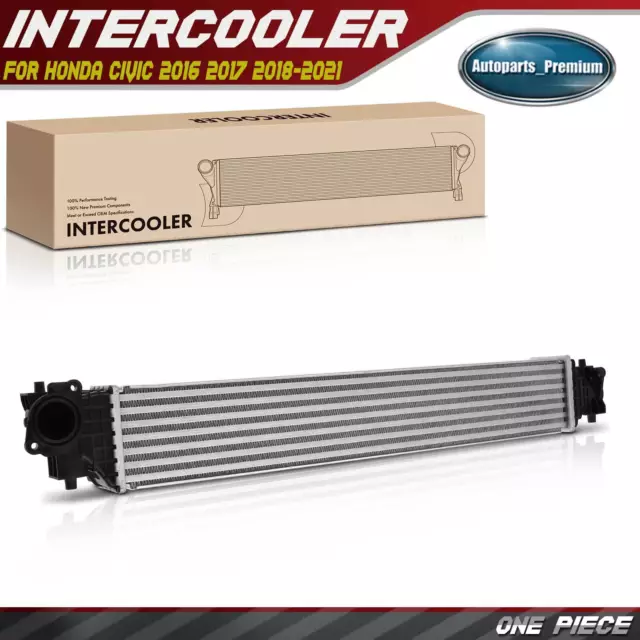 New Turbo Charge Air Intercooler for Honda Civic 2016-2021 L4 1.5L 19710-5AA-A01