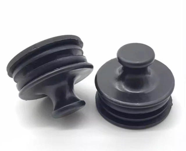 For Excavator Sany SY60/65/75/135 Excavator Cab Front Glass Plug 2PCS