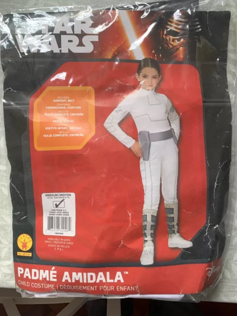 Star Wars Kids Clone Wars Padme Amidala Costume Age 5-7 Medium