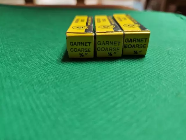 Moore Abrasive Discs Garnet 1/2" New In Box