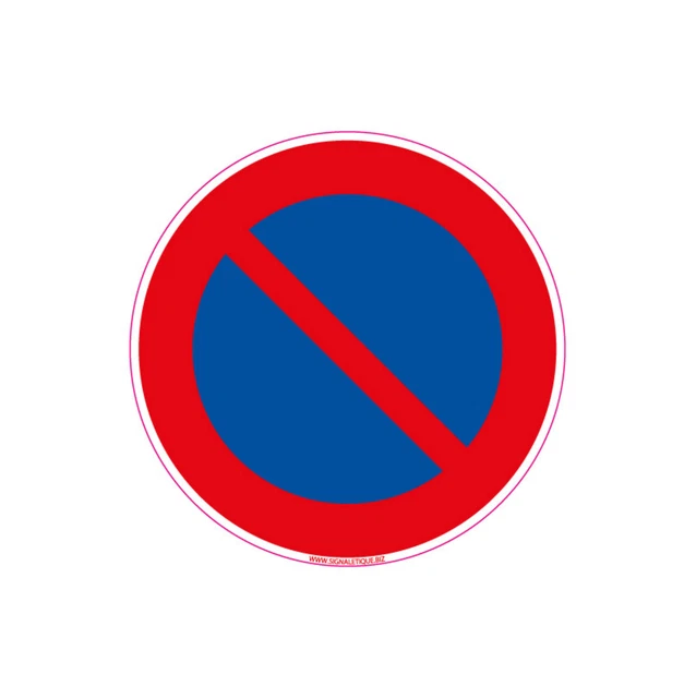 Aua Signalétique Privatparkplatz-Schild "Parken Verboten" - 230mm Aus Alu-Dibond Oder Vinyl, Selbstklebend