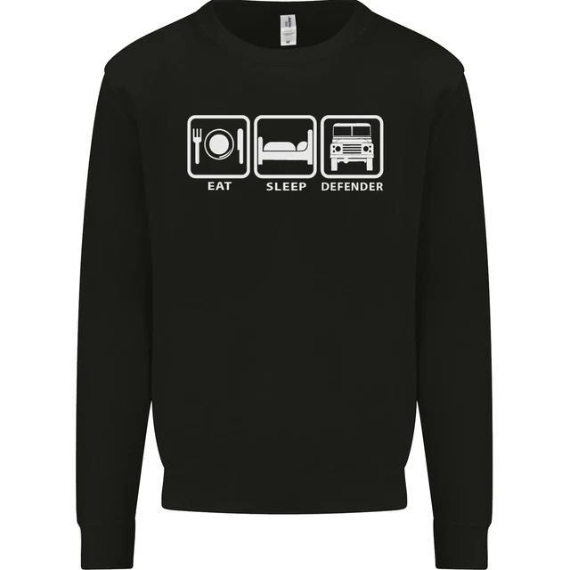 Eat Sleep 4X4 Off Road Roading Car Kids Sweatshirt Jumper