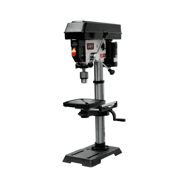 Jet JWDP12 Drill Press 12" Variable Speed 115 Volts 3100 RPM Led Light Black New Jet JWDP12 Drill Press 12" Variable Speed 115 Volts 3100 RPM Led Light Black New