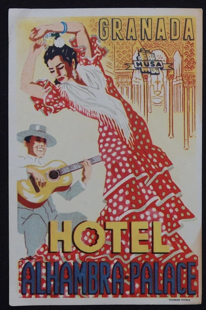 Étiquette Ancienne GRAND HOTEL IMPERIAL Dubrovnik – Croatie – Baggage Label