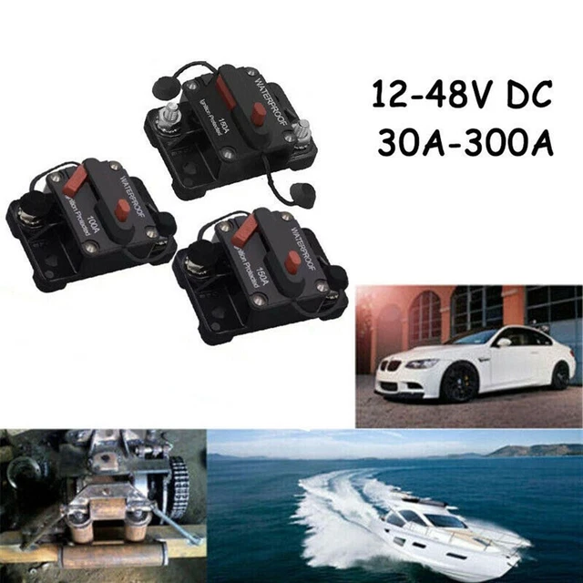 Interruttore Fusibile 20A EPLZON Con Reset Manuale - Per Impianti Audio Auto, Barche E Camper 12-48V - Foto 2