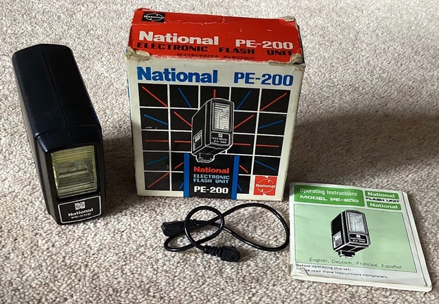 Flash électronique Vintage National PE-5650 – À Lire Avant Achat