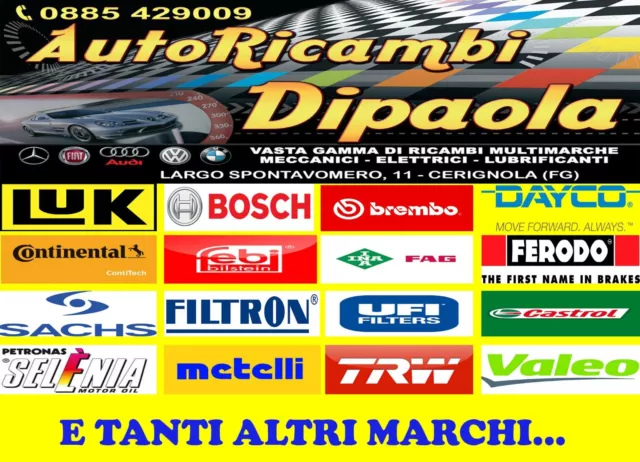Kit Tagliando Fiat Grande Punto 1.3 Mjt Multijet 75 90 Cv 4L 5W40 + 4 Filtri 05> 3