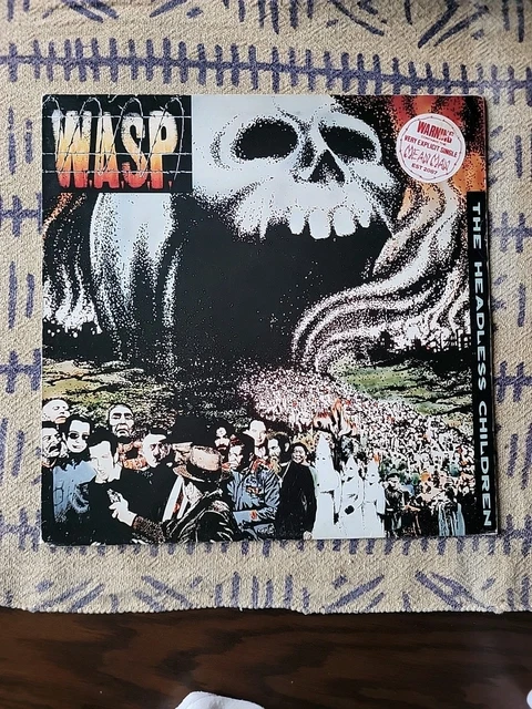 W.A.S.P. - THE Headless Children LP 1989 UK Original Heavy Metal Vinyl ...