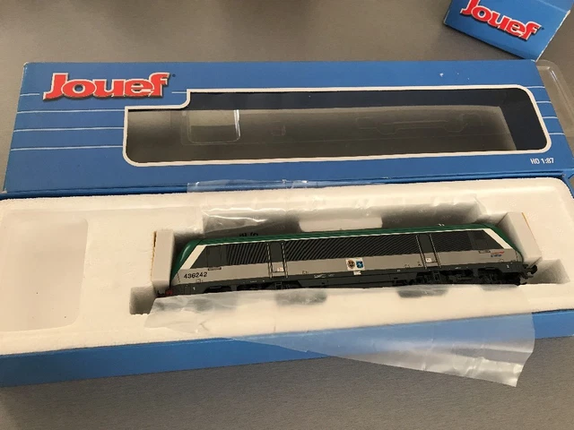 Jouef 8362 HO – Loco Electrique SNCF BB 25531 – Éclairage Inversé – Boîte Bleue – Occasion