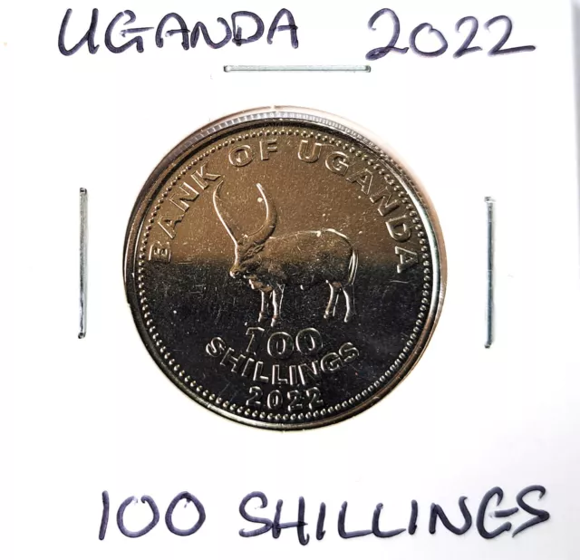 @@@ A Superb Unc Uganda One Hundred Shillings 2022 @@@