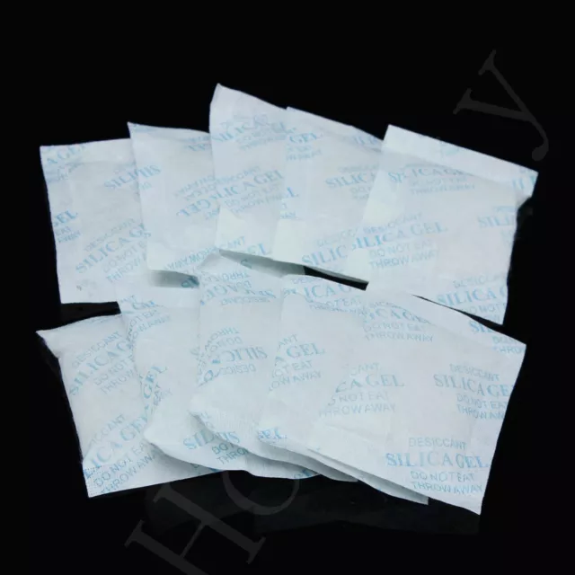 1-30Packs Cotton Packets Of Silica Gel Desiccant Moisture Absorber Moistureproof