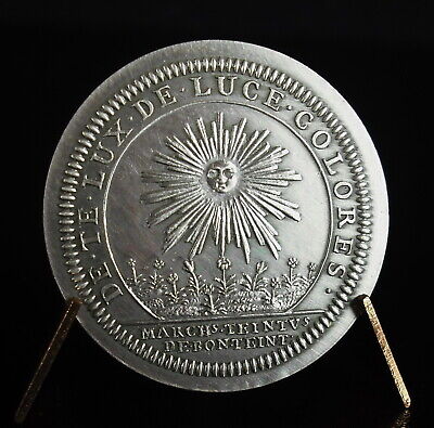 Faire Offre S3134 Jeton Token Etats Bourgogne Louis XIV Orbi Lux Altera 1715 