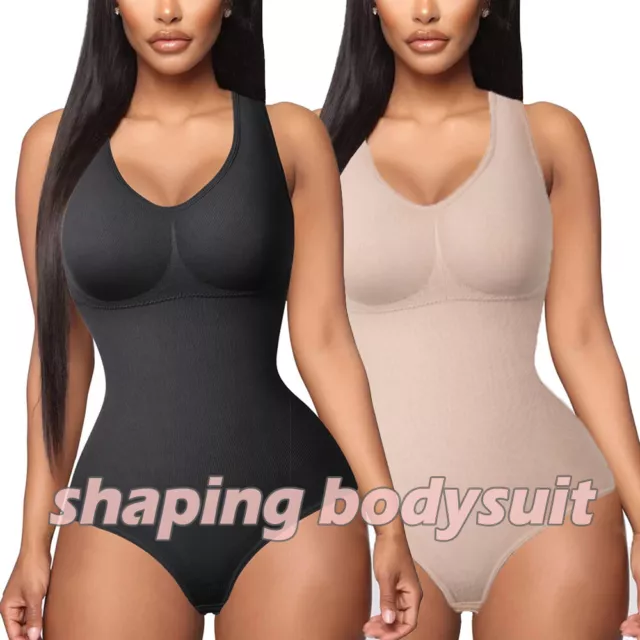 SEAMLESS FIRM CONTROL Shapewear Shaping Bodysuit Ladies All in One