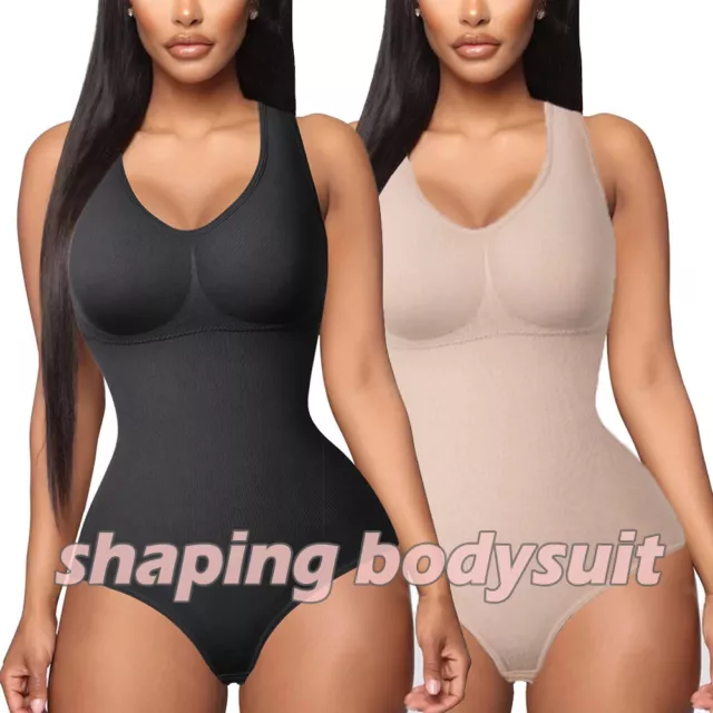 Womens Shapers Skims Shaping Bodysuit Tummy Control Seamless