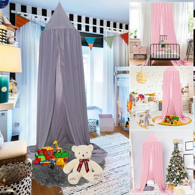 Cielo da letto rete per mosche protezione insetti baldacchino zanzariera bambini culla