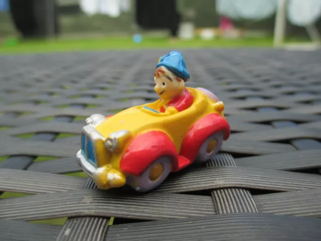 BIP HOLLAND Noddy & Friends Collection - TAXI CAR - Mini Plastic Figure Toy 1"