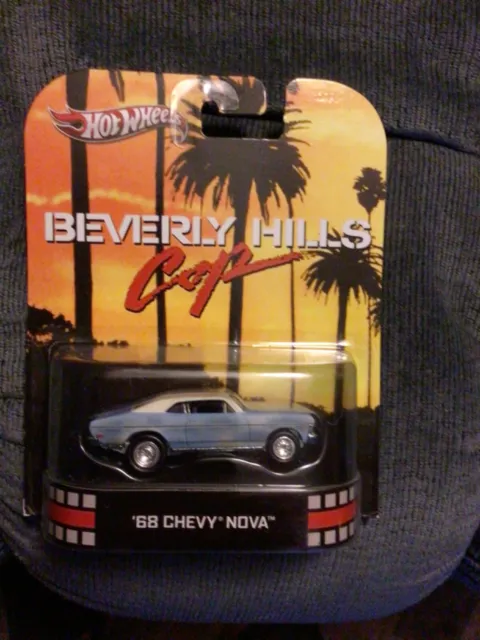 Hot Wheels Retro Entertainment Beverly Hills Cop 1968 Chevy Nova Sealed On Card