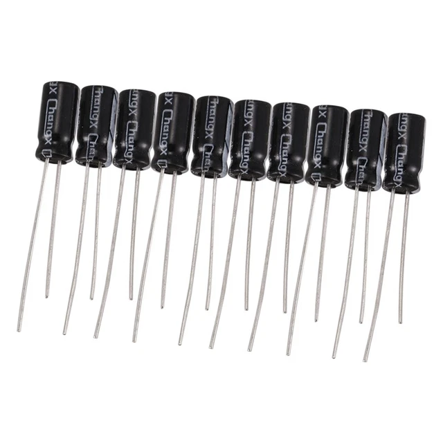 10 x 10uF 50V 105C Radial condensateur electrolytique 5x11mm E8X6