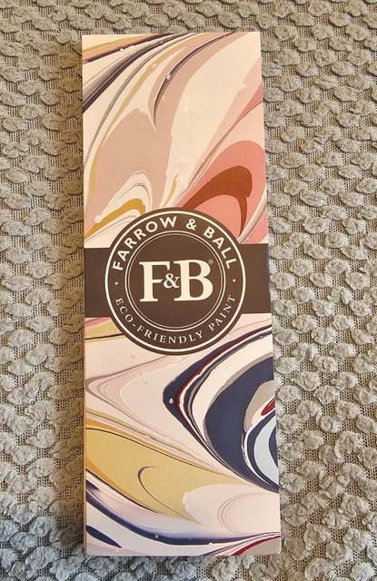 Gráfico de pintura de Farrow and Ball 2023