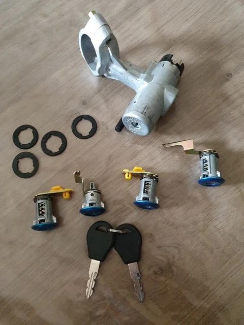 Kit Complet Serrures + Neiman + Clés Pour Nissan Micra K11 (1992-2003) - Neuf