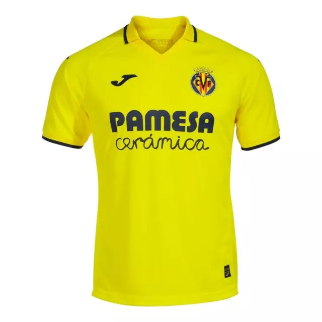 Villarreal Cf Joma 2022-2023 Heimtrikot Neu Trikot Neu Ovp Neu mit Etikett