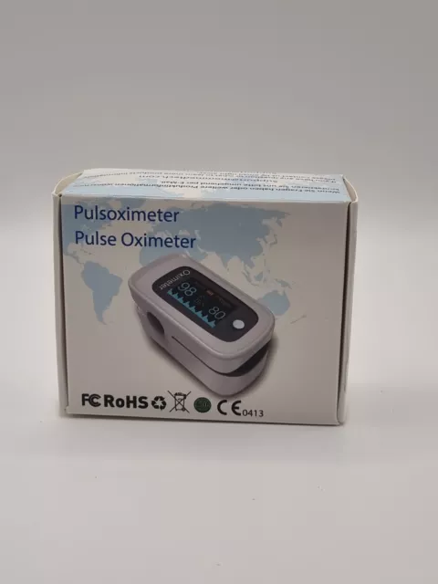 A017 - Pulsoximeter, Fingerpulsoximeter, Oximeter - Neu