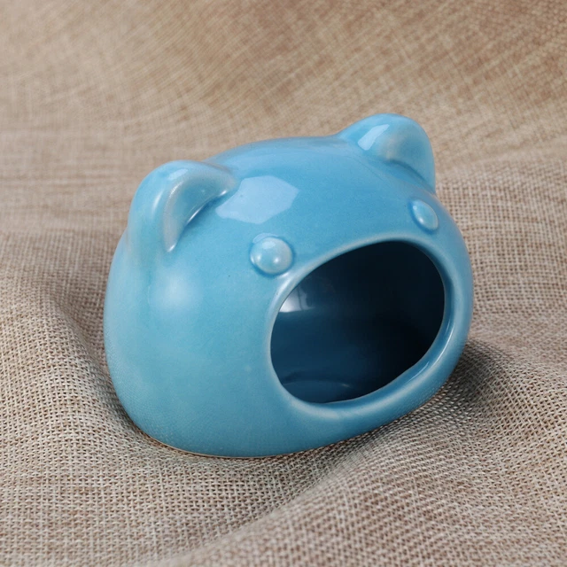 Nain hamster céramique nid de refroidissement d'été cachette cachette de 3