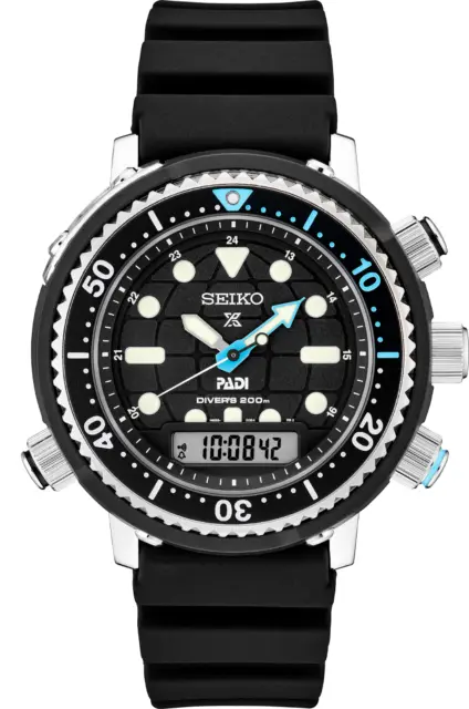 Seiko Prospex PADI SNJ035 Special Edition 46.9mm Solar Diver's Watch