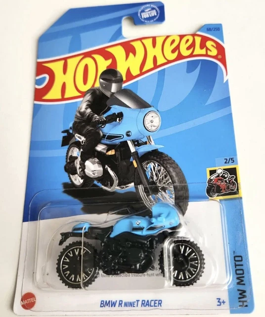 2023 HOT WHEELS Treasure Hunt BMW R Racer Blue 68 2.95 PicClick