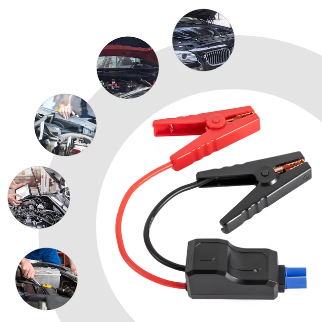 CAR JUMP STARTER Smart Jumper Cable Connector Alligator Clamp Booster