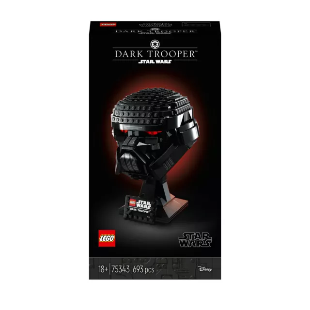 LEGO Star Wars: Casco trooper oscuro (75343)