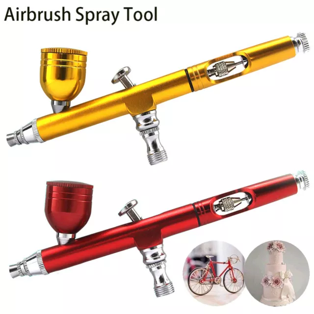 Airbrush Pistole Airbrushpistole komplett set Double Action Pistolen 0.3mm--