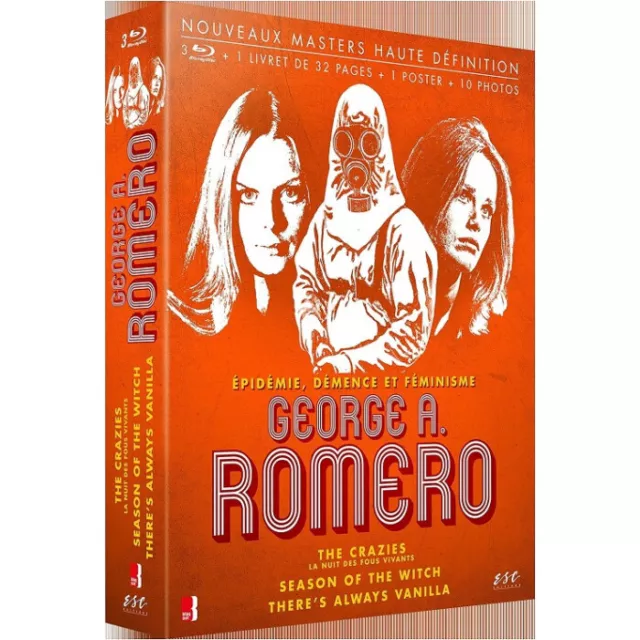 George A. Romero Crazies COFFRET BLU-RAY NEUF